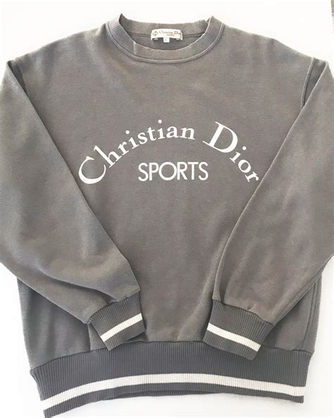 dior logo jumper|christian Dior sweatsuit.